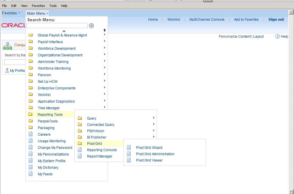 PeopleSoft Pivot Grids: Pivot to PeopleSoft Success!